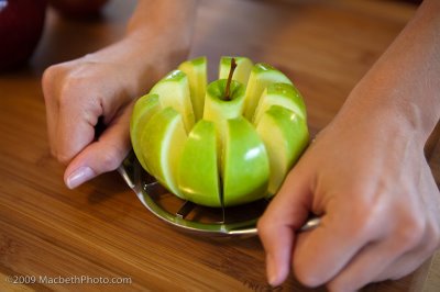 coring apples