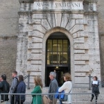 The original entrance to the Vatican Museum, now too small to handle the vast amount of visitors. Credit: Pete Wallace