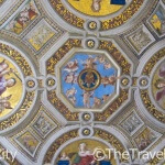 Ceiling in the Vatican Museum. Credit: Pete Wallace