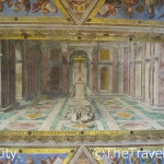 Ceiling in the Vatican Museum. Credit: Pete Wallace