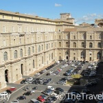 The only parking lot we saw in Rome. Photo Credit: Pete Wallace