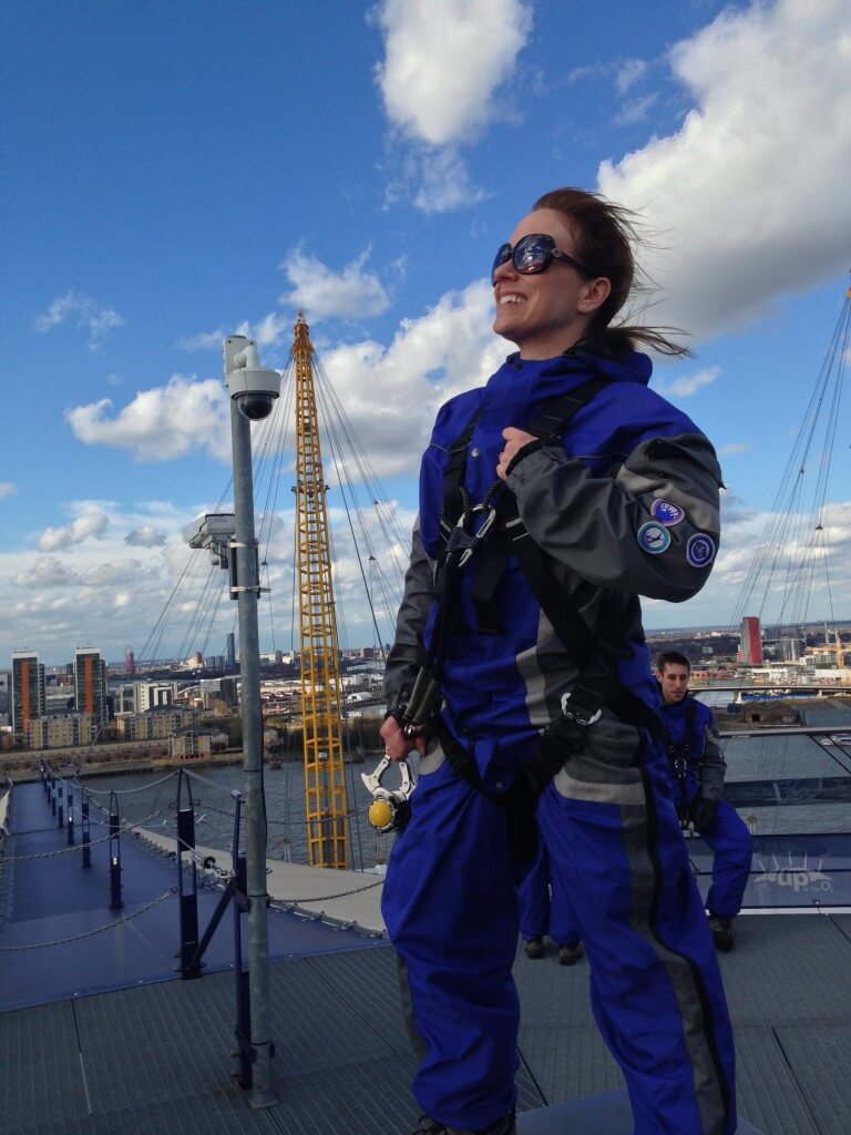 Rachelle on the O2