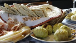 Piadina of Montetiffi