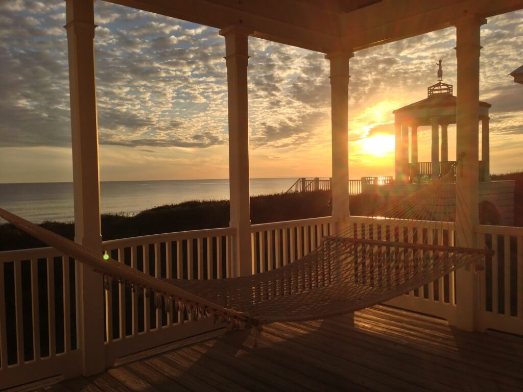 Sunset In Seaside