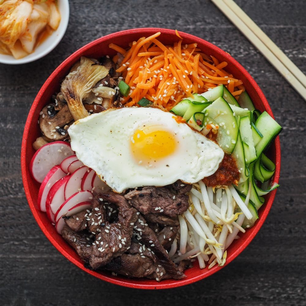 Easy Bibimbap Recipe The Travel Bite