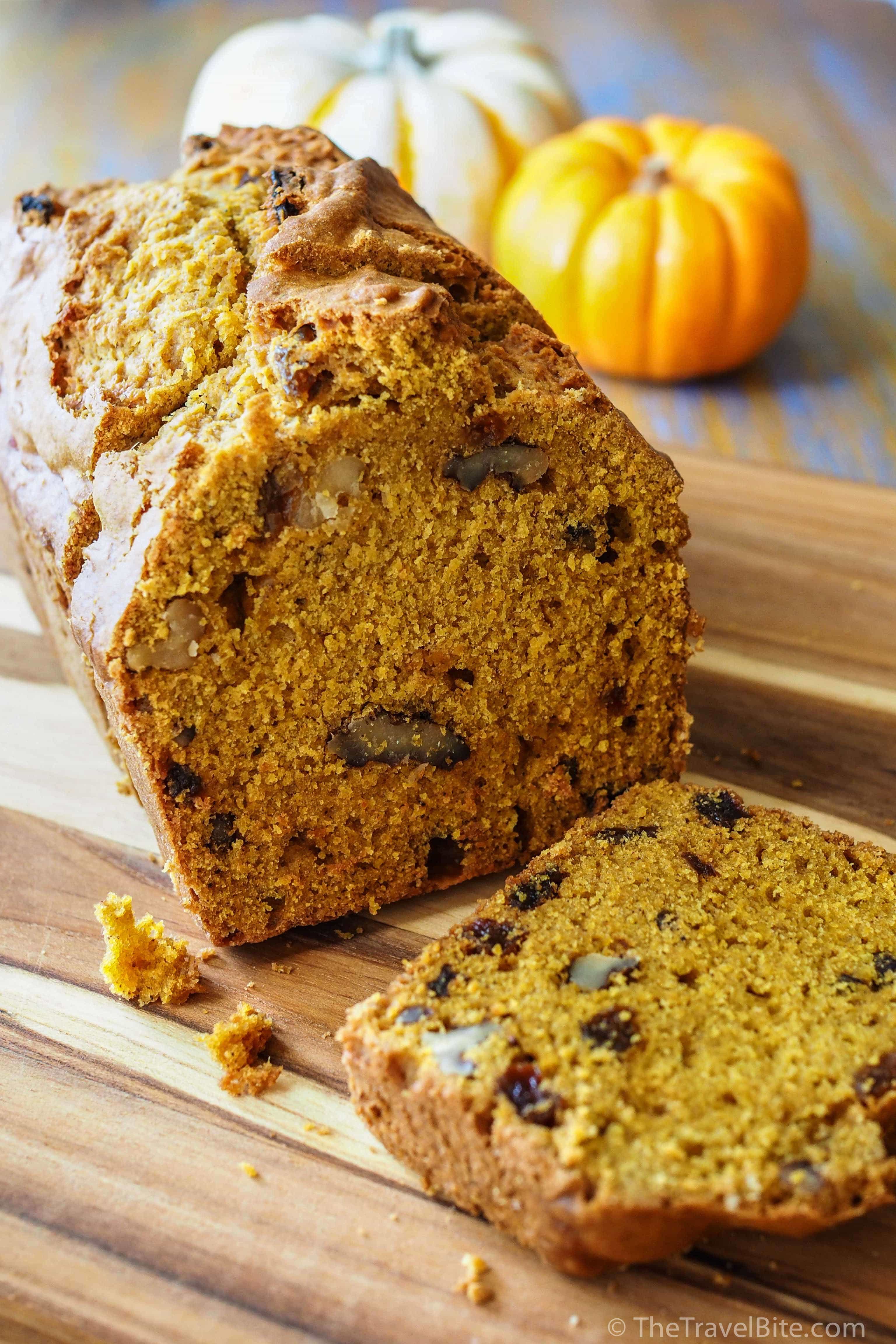 One Bowl Pumpkin Bread