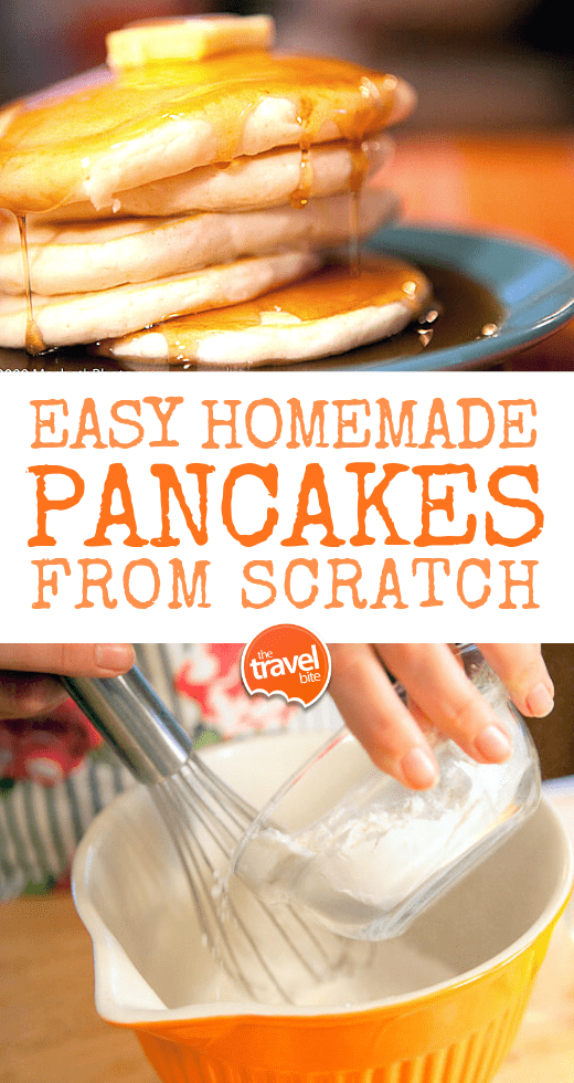 Easy Homemade Pancakes From Scratch