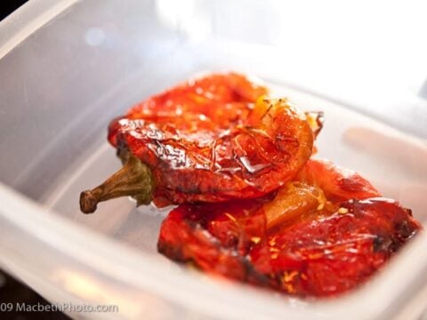 How To Roast Red Peppers: Step-by-Step Photos – The Travel Bite
