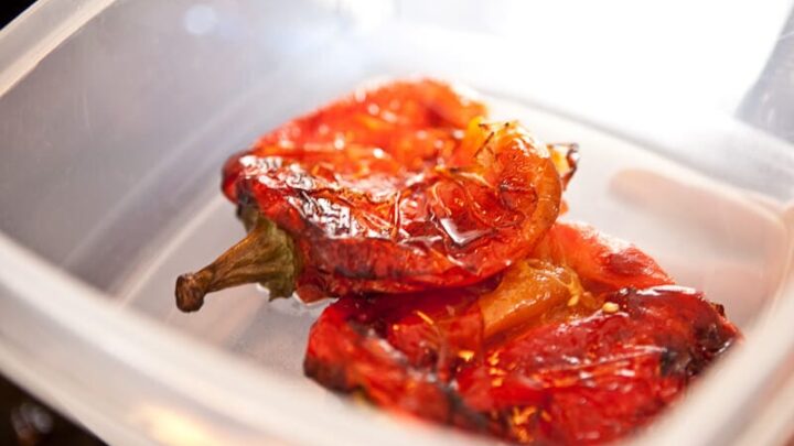 How To Roast Red Peppers: Step-by-Step Photos – The Travel Bite