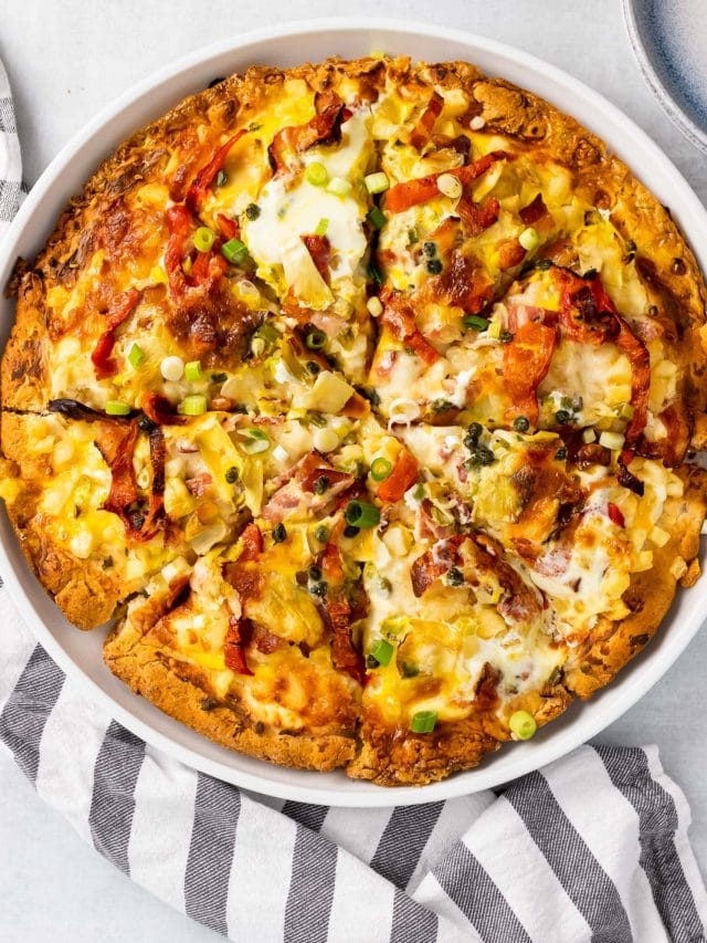 Easy Breakfast Pizza Recipe