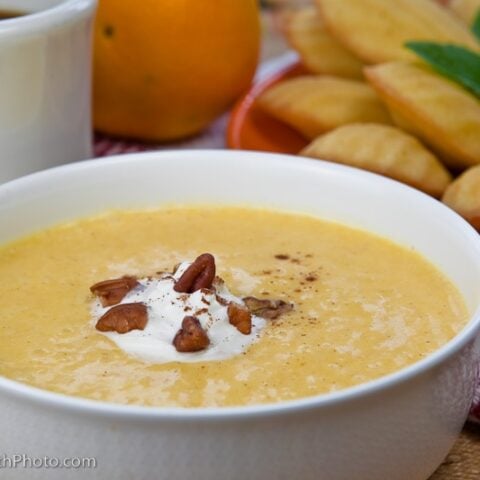 Peach Soup (aka Smoothie Bowl)