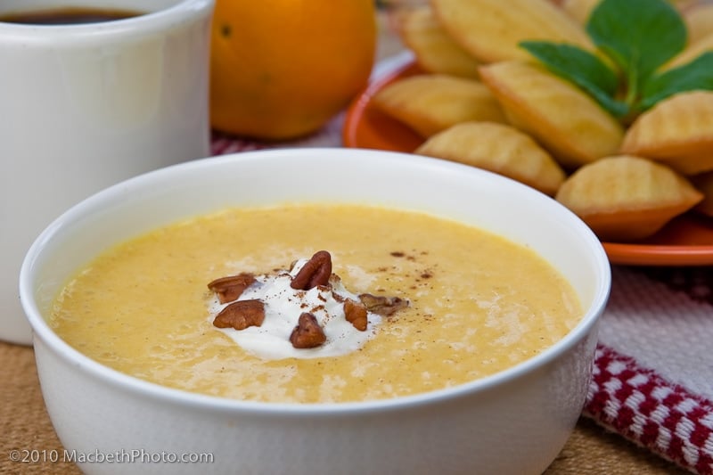 Peach Smoothie Bowl - TheTravelBite.com