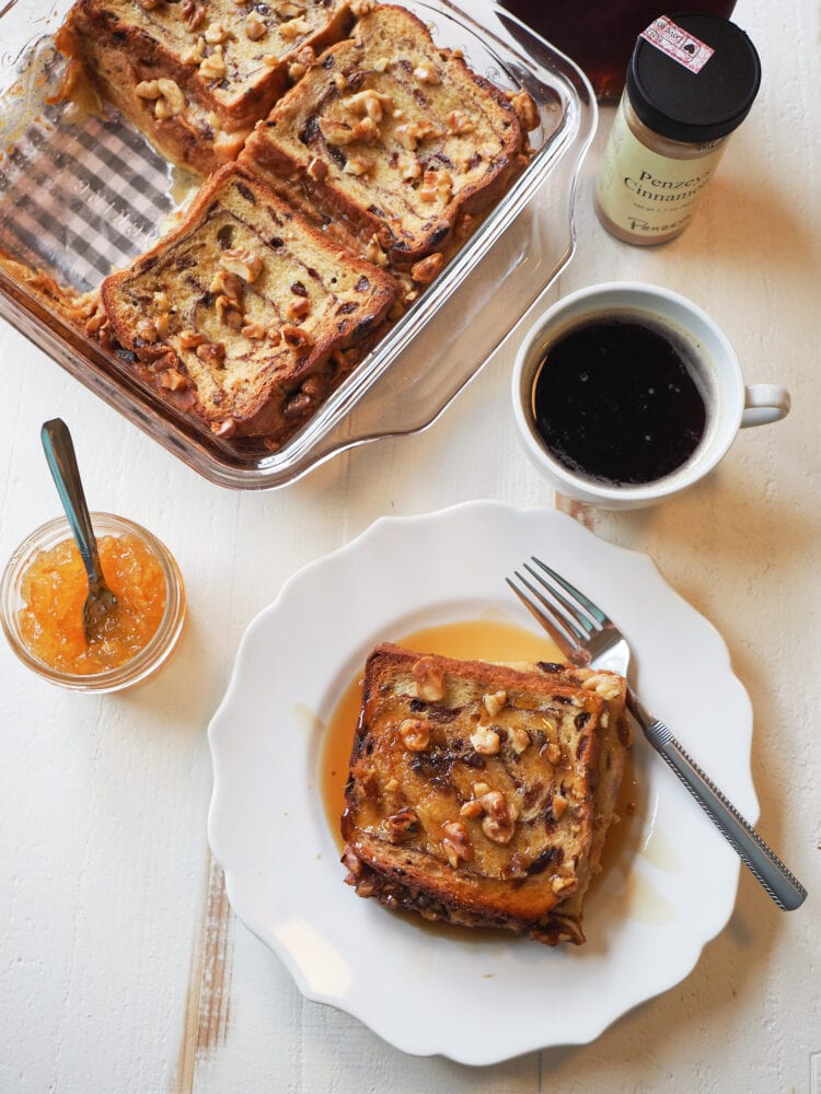 Baked Cinnamon French Toast - TheTravelBite.com