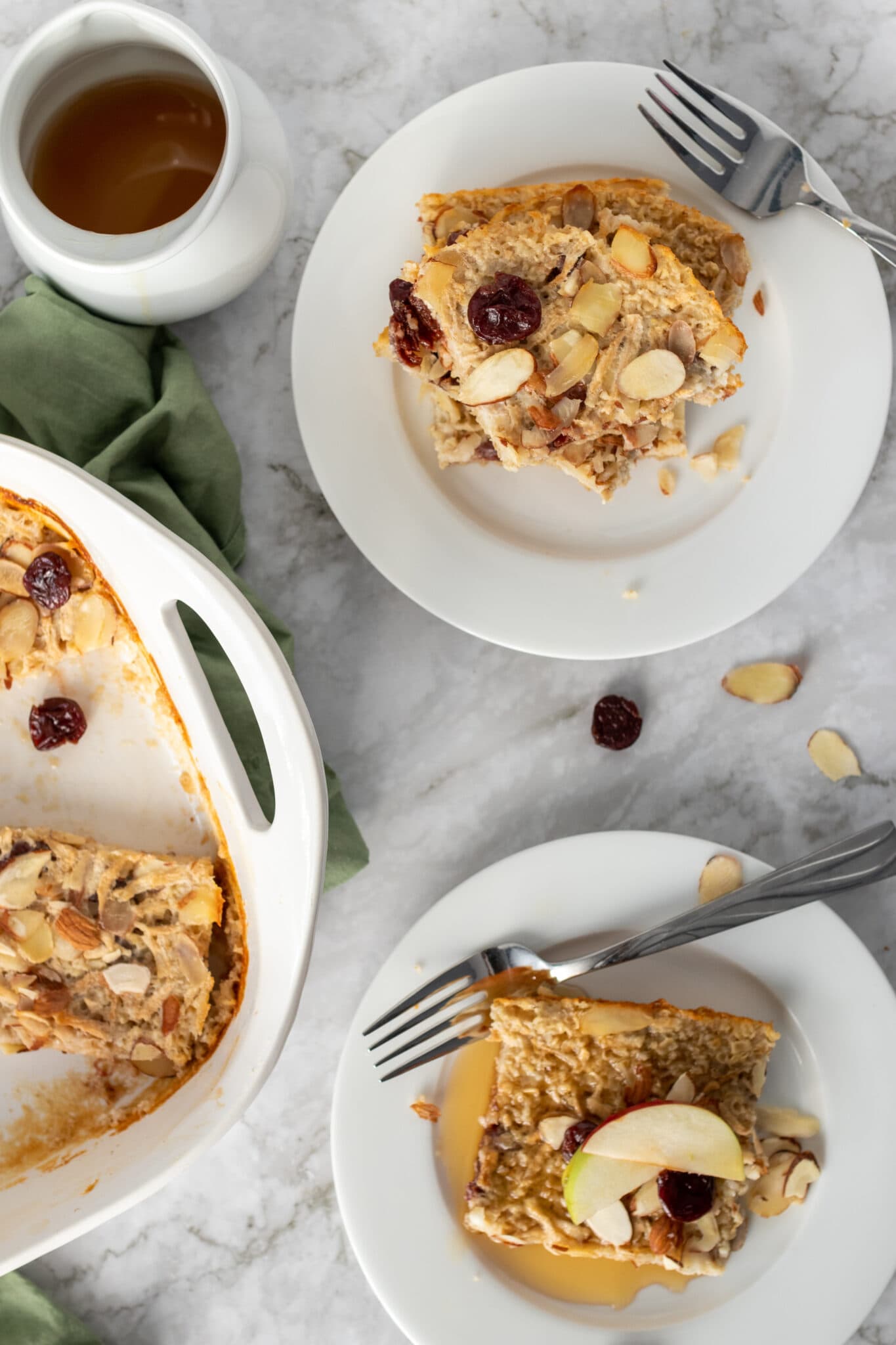 Cherry Almond Baked Oatmeal The Travel Bite