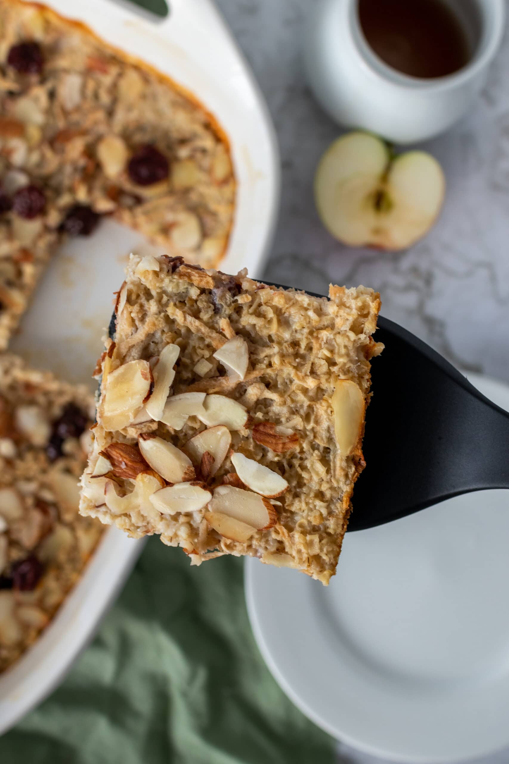 Cherry Almond Baked Oatmeal The Travel Bite