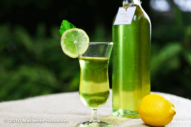 Homemade Limoncello