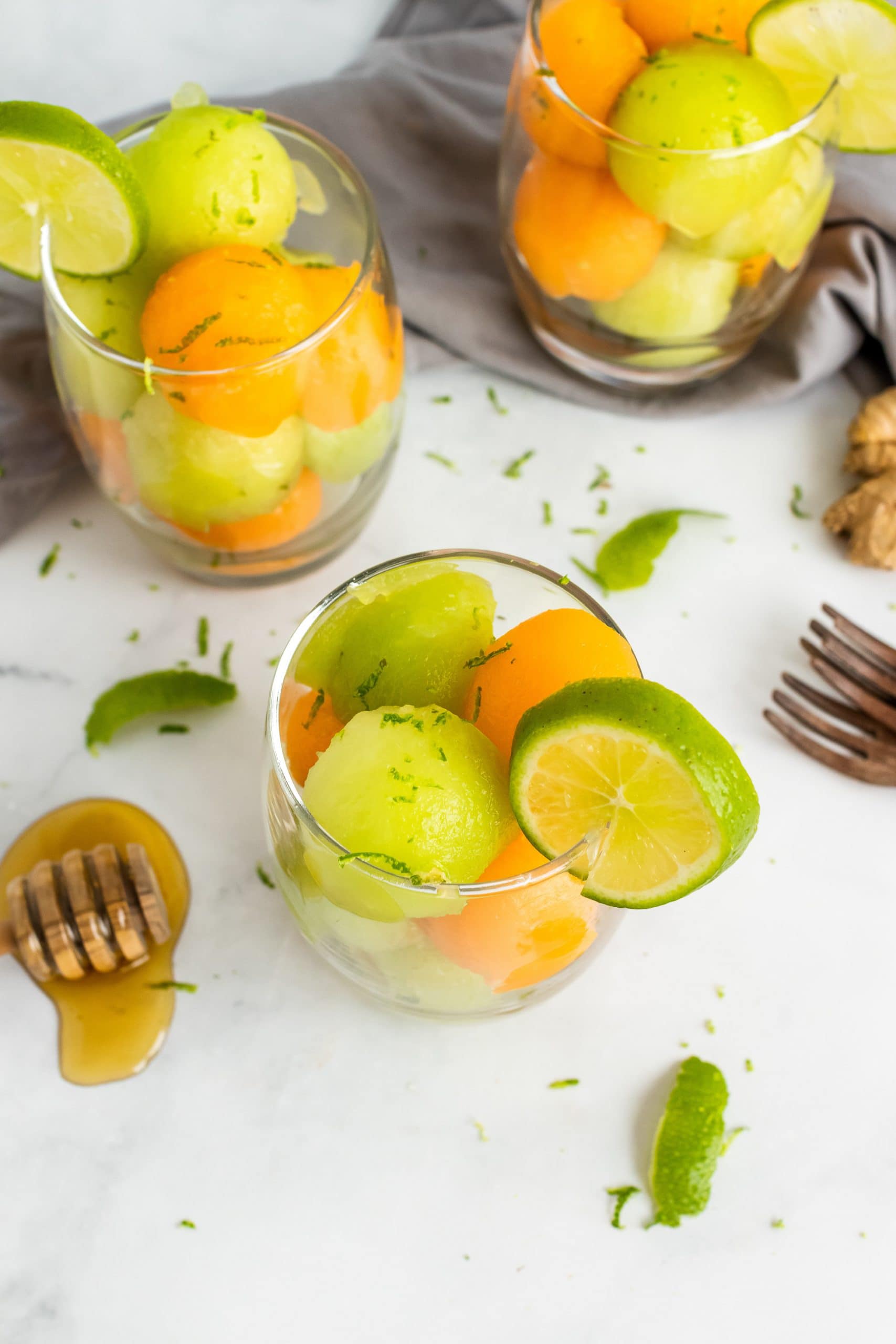 Cantaloupe, Mint and Lemon Infused Water Recipe: How to Make It