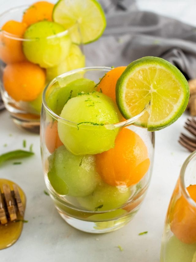 Easy Melon Salad with Honey, Lime, and Mint