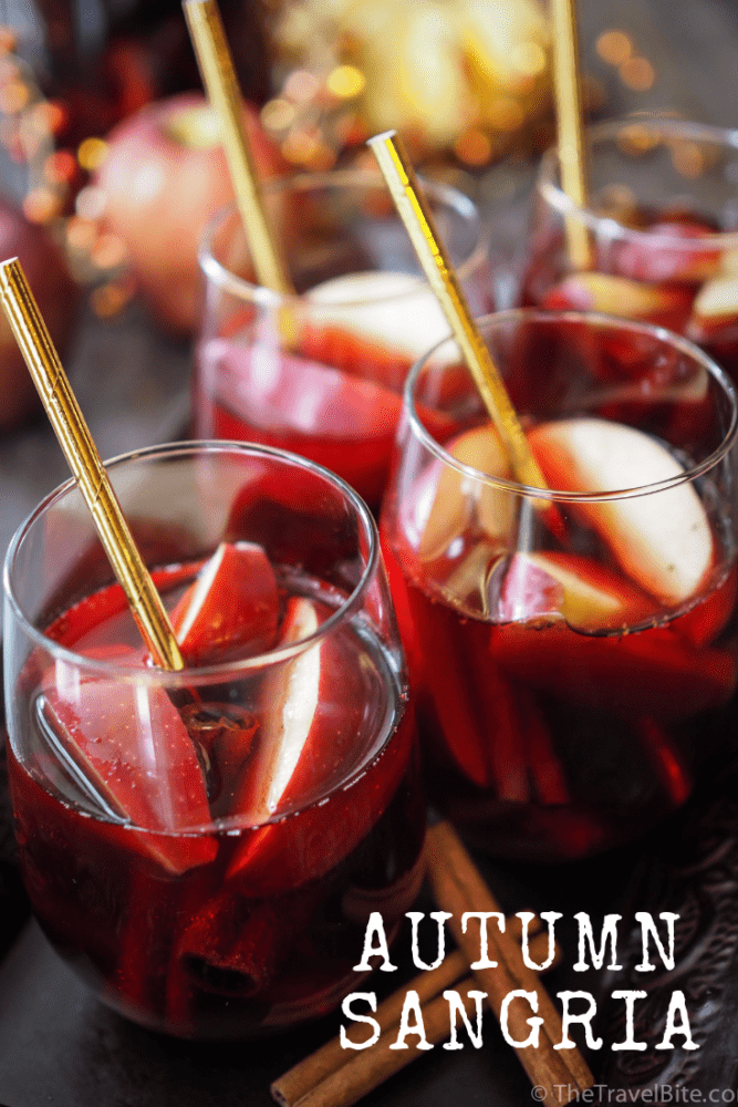 Autumn Sangria - TheTravelBite.com