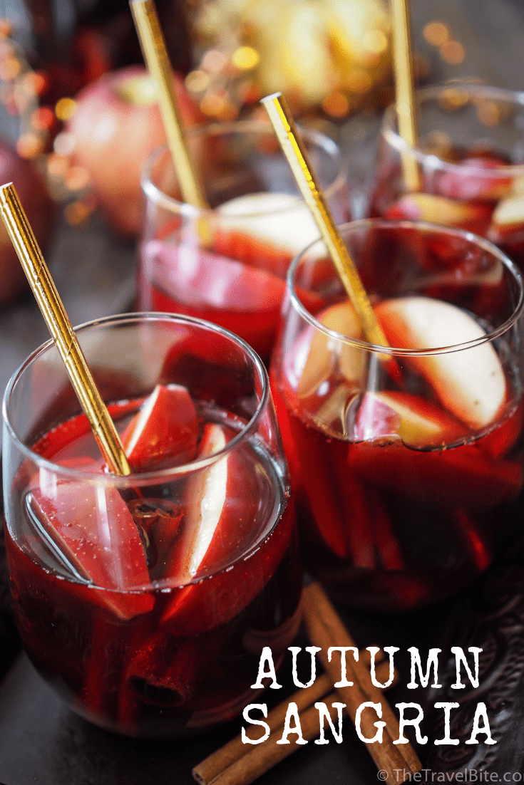 Autumn Sangria - TheTravelBite.com