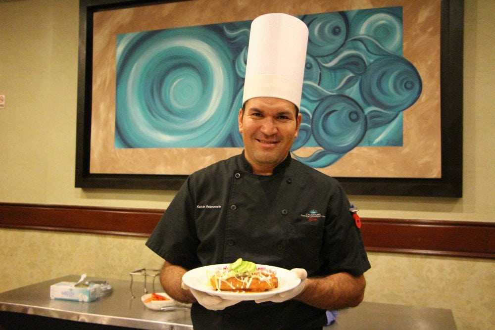 Chef Kelvin at the CasaMagna Puerto Vallarta Marriott