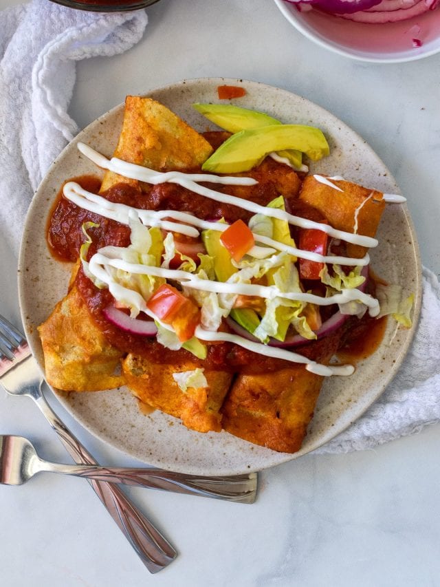 Easy Mexican Enchiladas