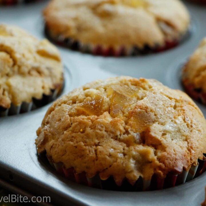 Recipe: Gluten Free Ginger Pear Muffins