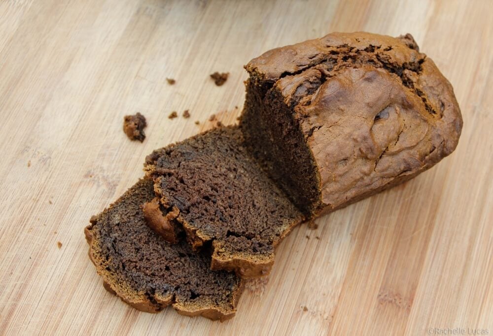 Sweet Mexican Vanilla Black Sapote Bread-1