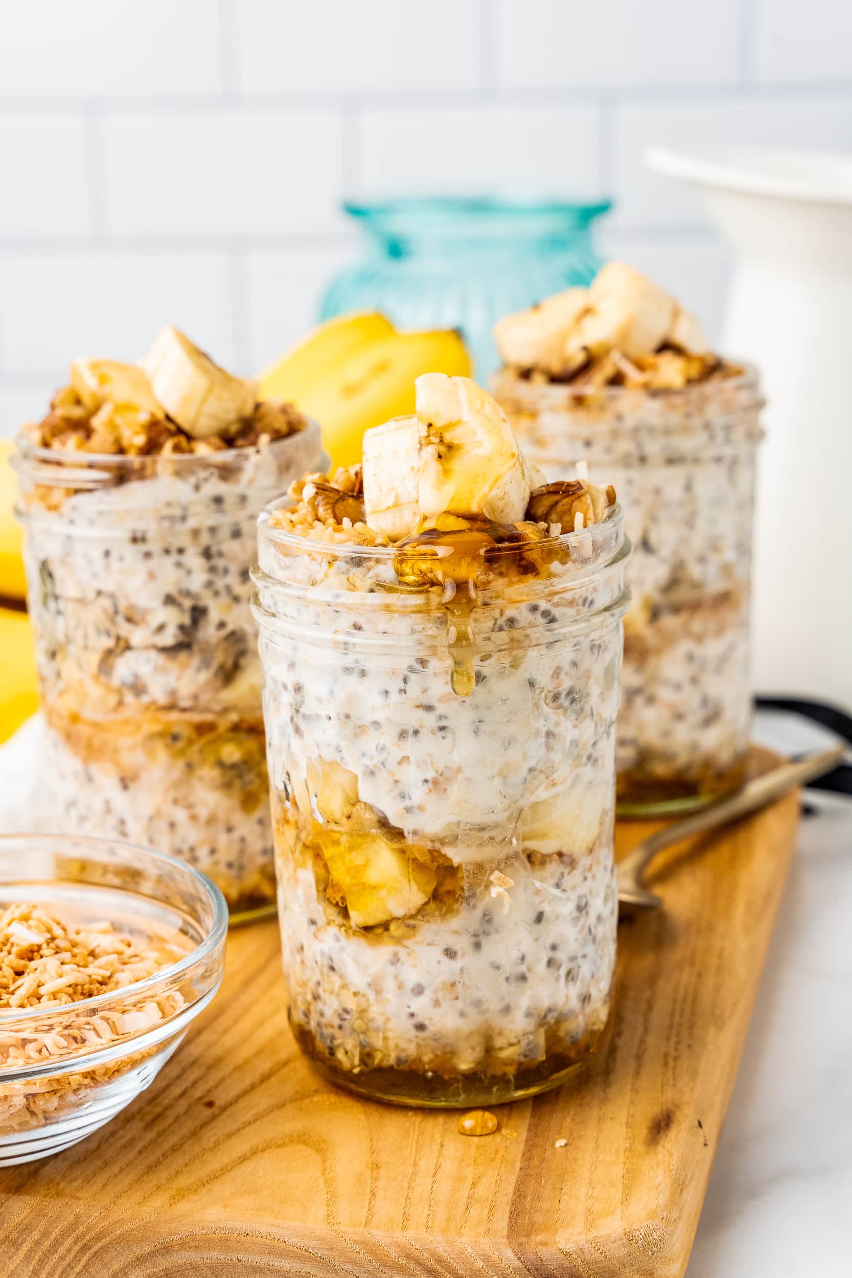 Banana Overnight Oats – The Travel Bite