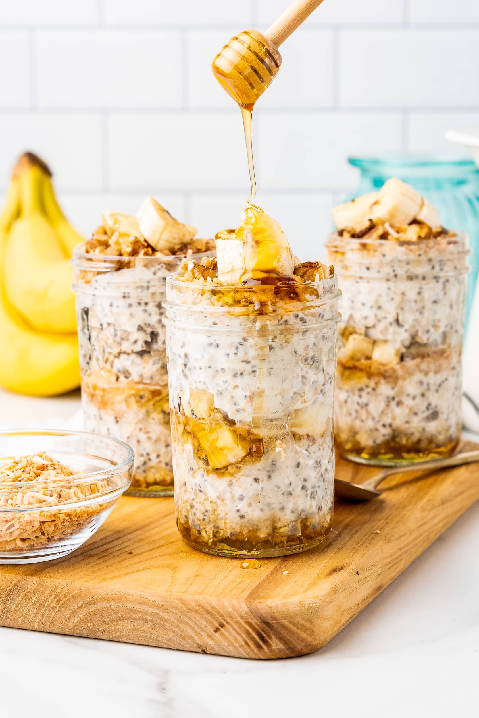 Banana Overnight Oats – The Travel Bite
