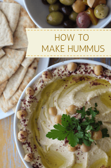 Easy Homemade Hummus Recipe