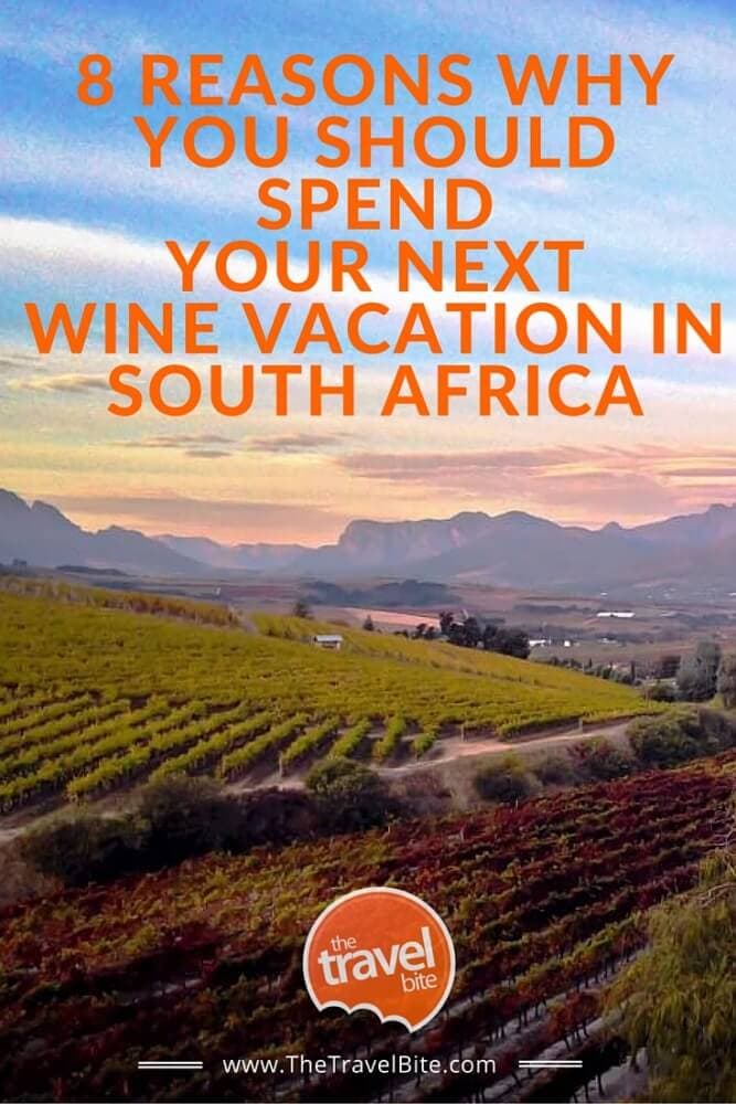 8 Reasons Why You Should Spend Your Next Wine Vacay In South Africa