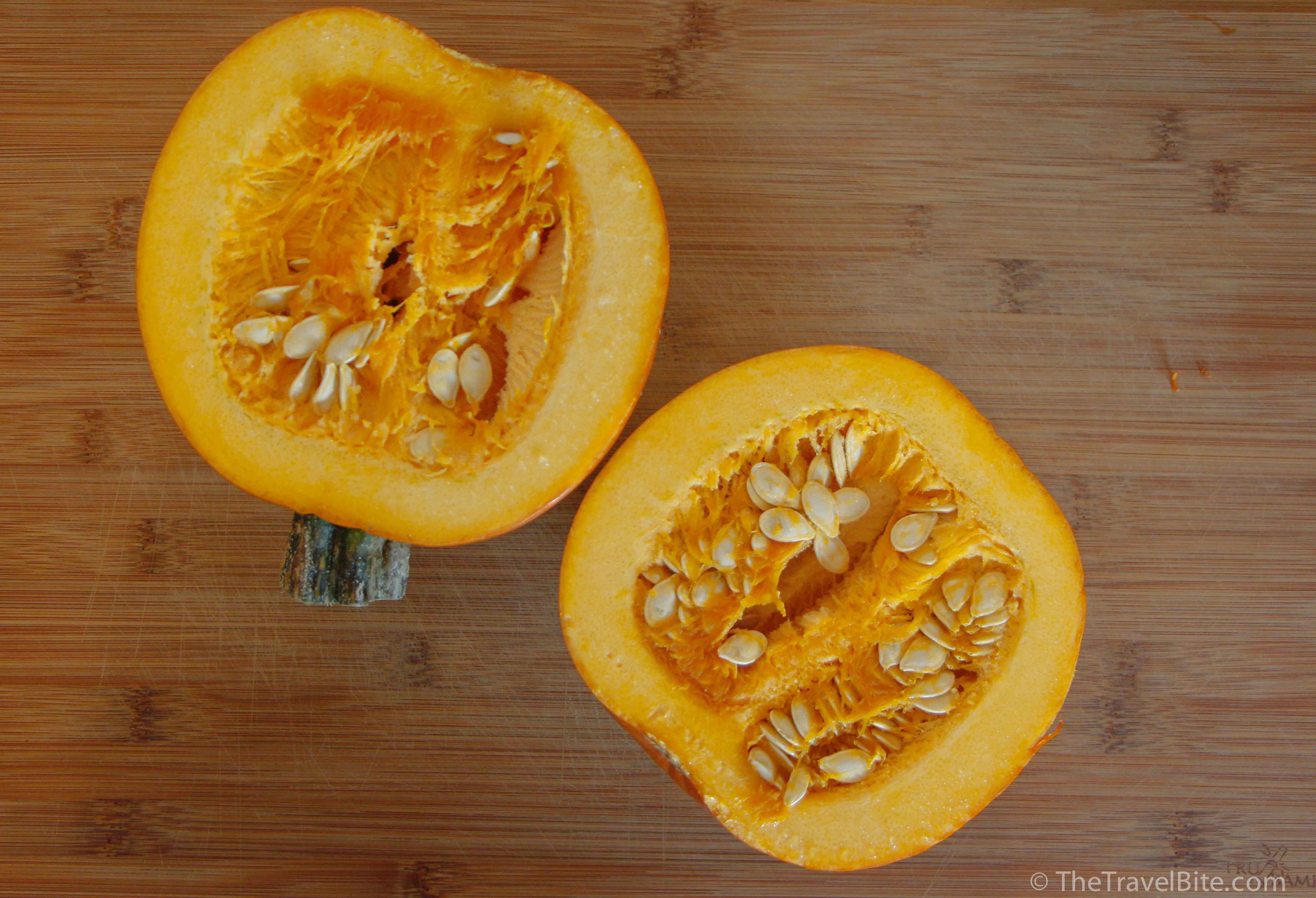How To Peel And Dice Pumpkin
