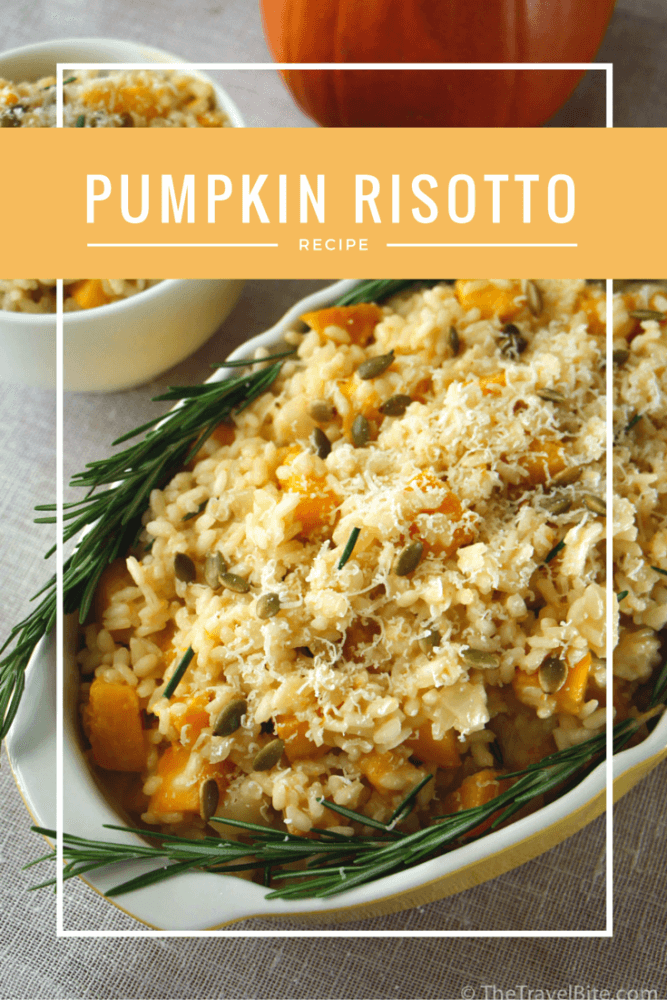 Pumpkin Risotto Recipe - TheTravelBite.com
