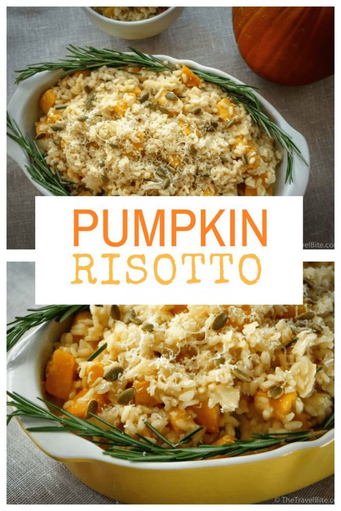 Pumpkin Risotto Recipe - TheTravelBite.com