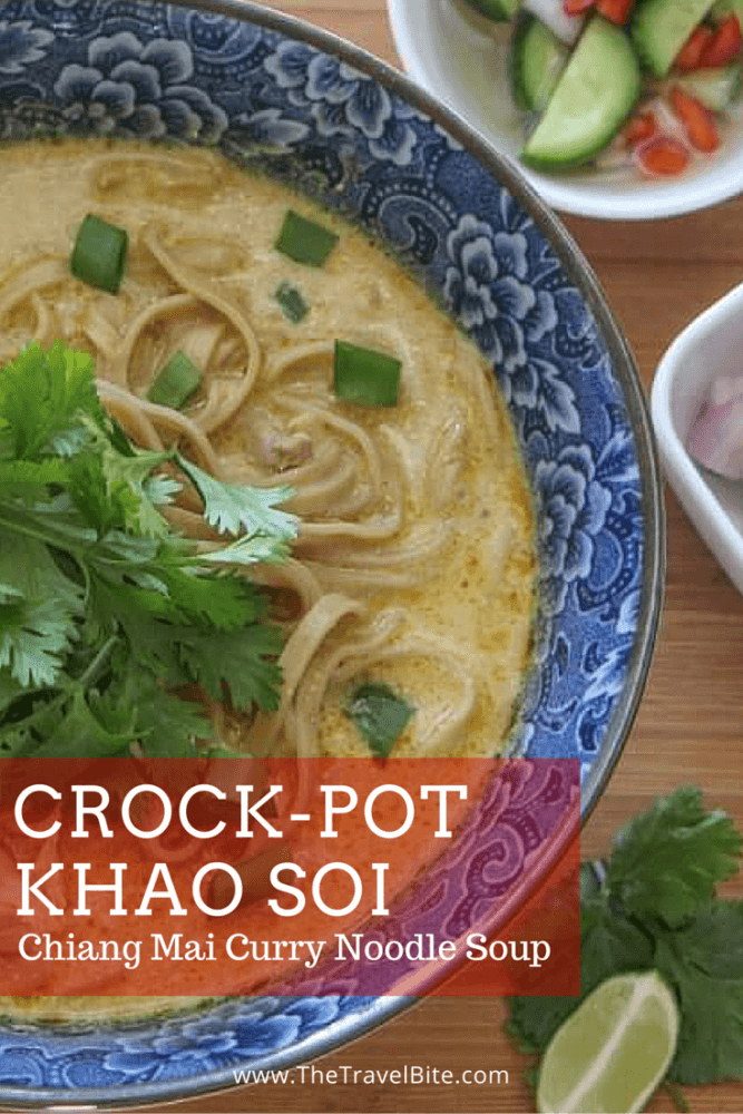 Crock-Pot Khao Soi Chiang Mai Curry Noodle Soup