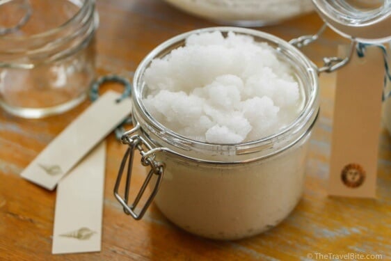 vanilla sugar scrub