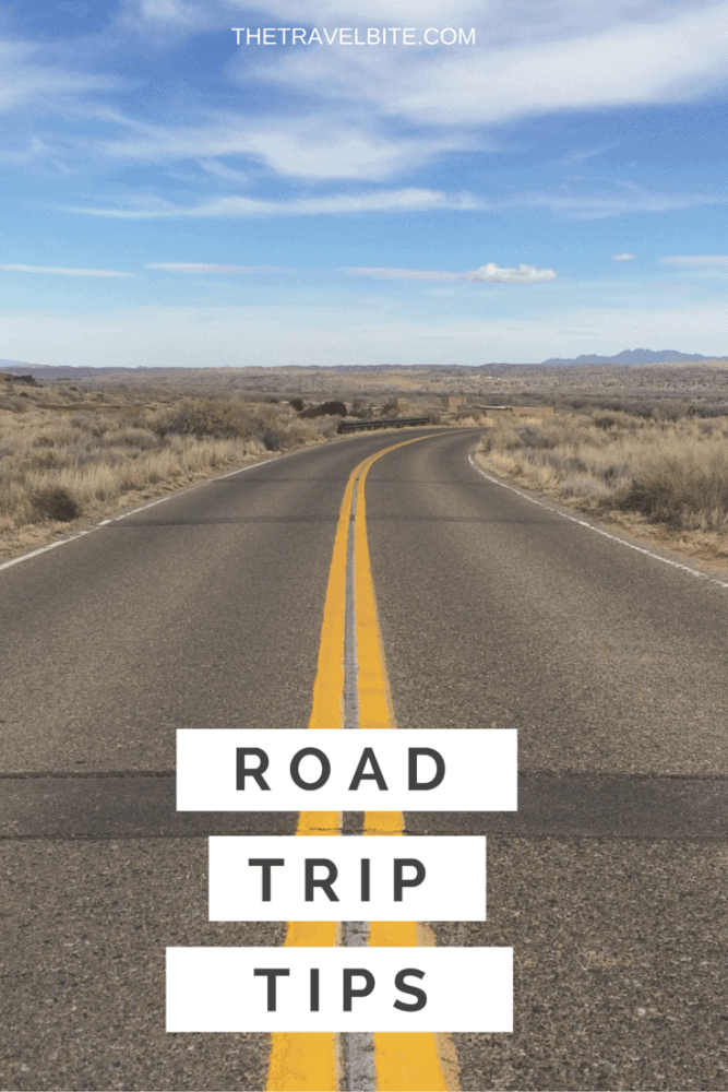 road trip tips pinterest graphic