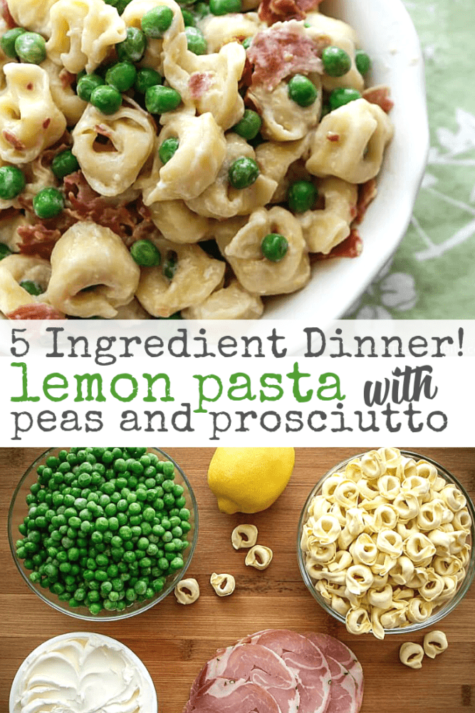 5 Ingredient Dinner Lemon Pasta