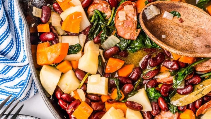 Portuguese Sausage And Beans