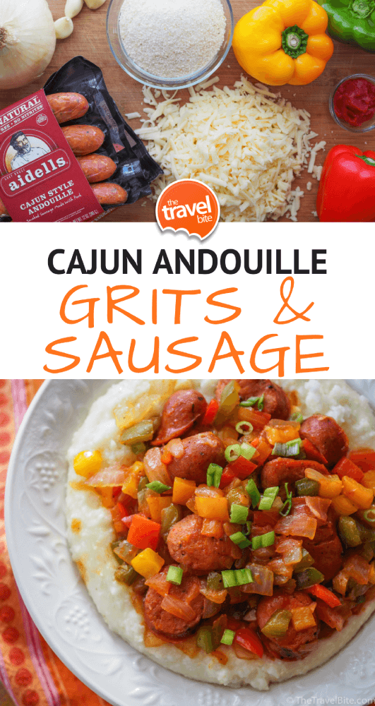 Voodoo Shrimp And Andouille Sausage w/ Pepper Jack Grits – Recipe