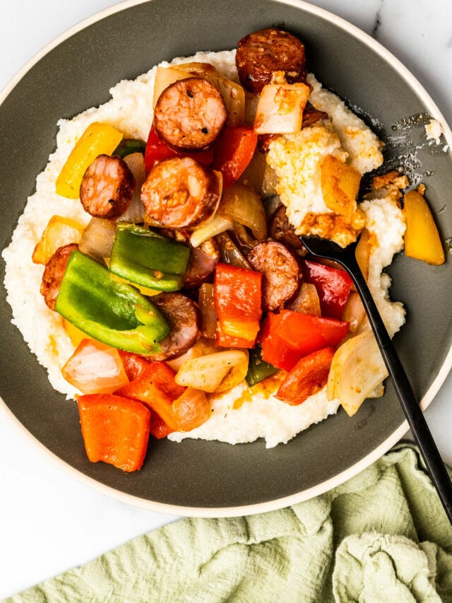Andouille Sausage With Cheesy Grits: A Flavorful Comfort Food
