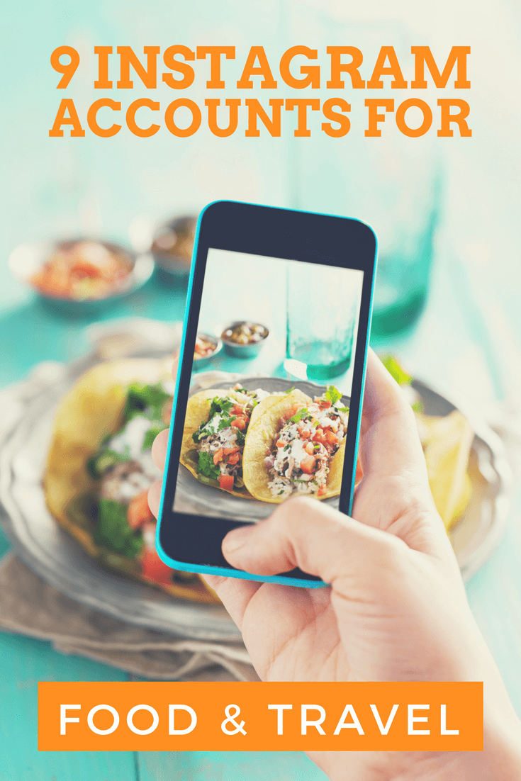 food and travel instagram accounts