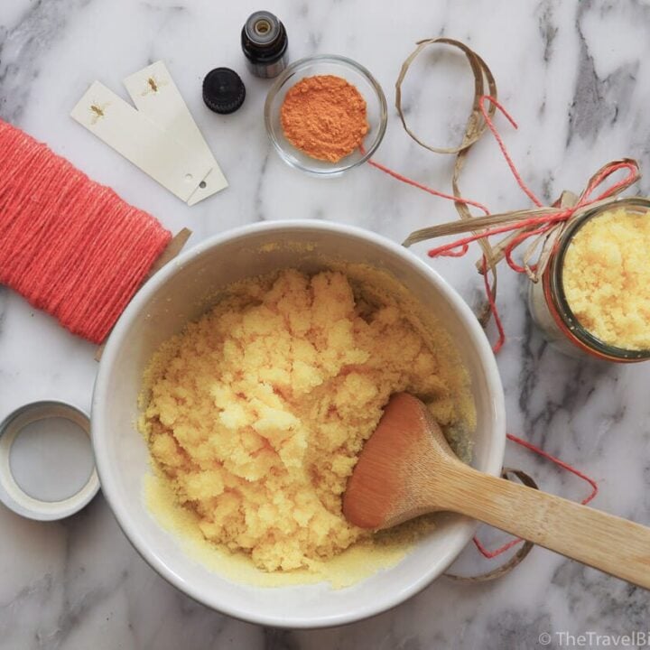 Spiced Orange Citrus Sugar Scrub