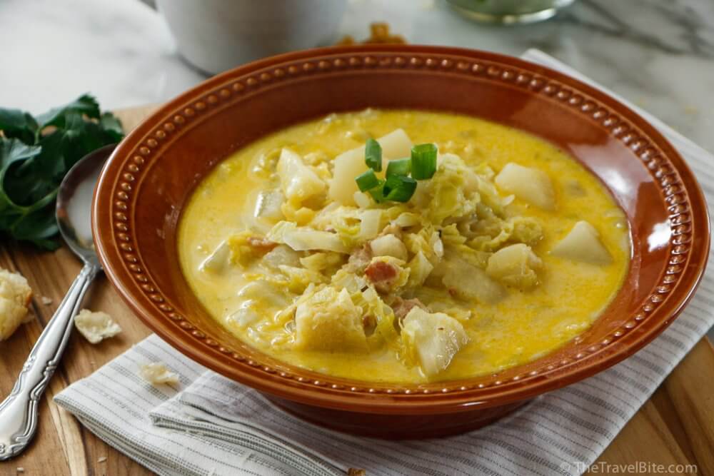 Colcannon Soup - TheTravelBite.com