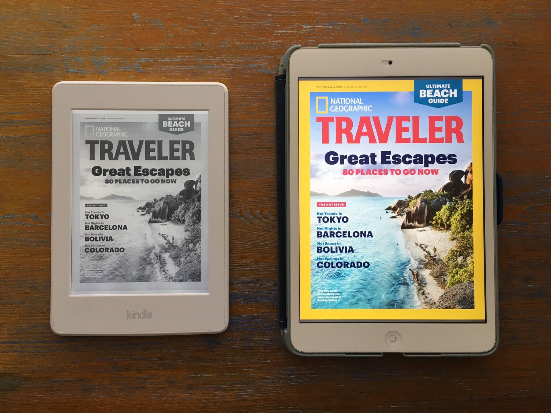 Kindle vs iPad Best Tablet Readers For Travel The