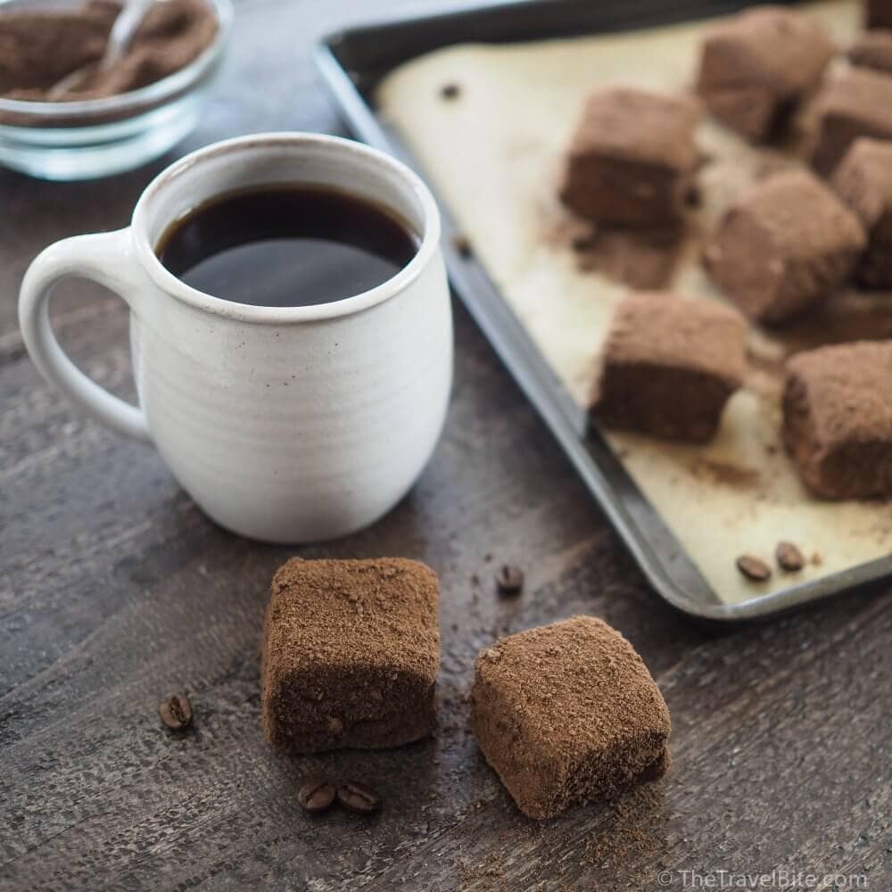 Homemade Mocha Marshmallows - TheTravelBite.com