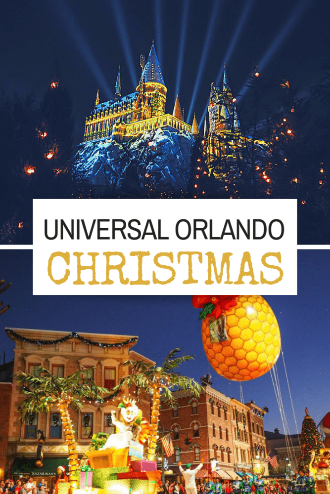 Celebrate The Holidays AT Universal Orlando Resort