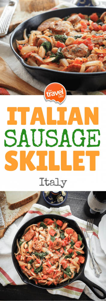 Easy Weeknight Italian Sausage Skillet Recipe - The Travel Bite