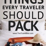 22 Things Every Travelers Should Pack - TheTravelBite.com